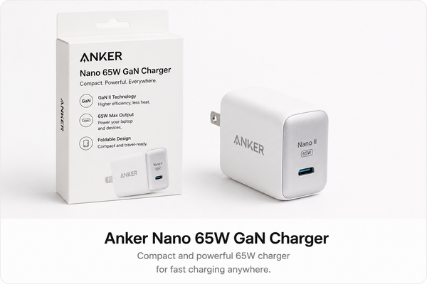 Anker Nano 65W GaN Charger