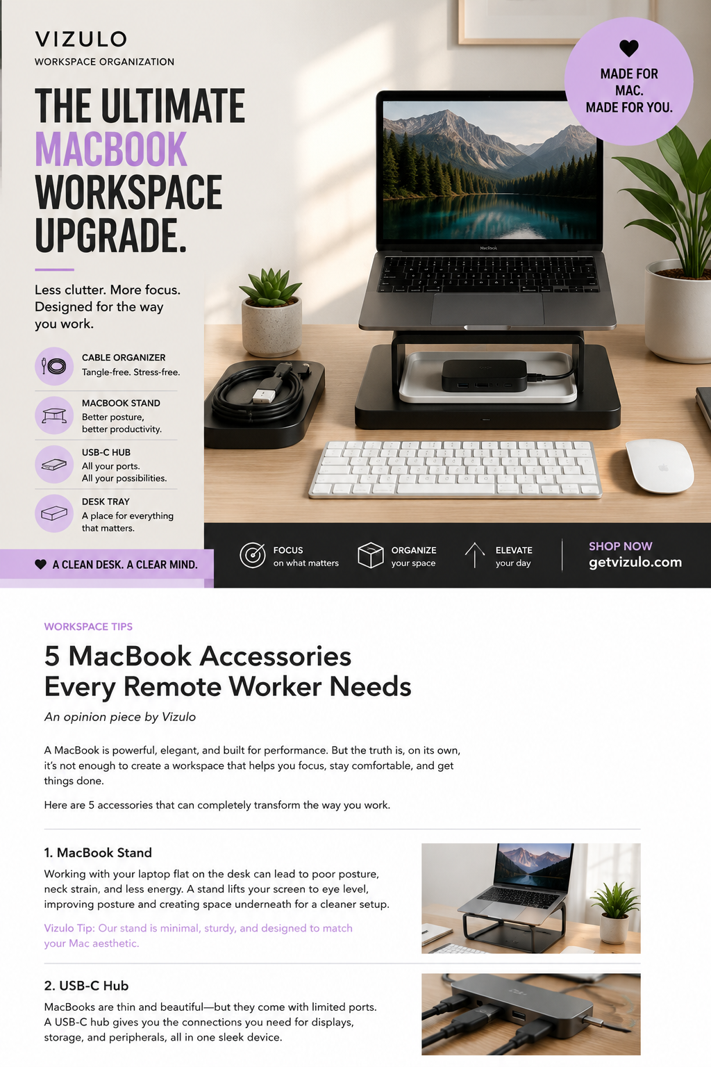 5 MacBook Accessories Every Remote Worker Needs