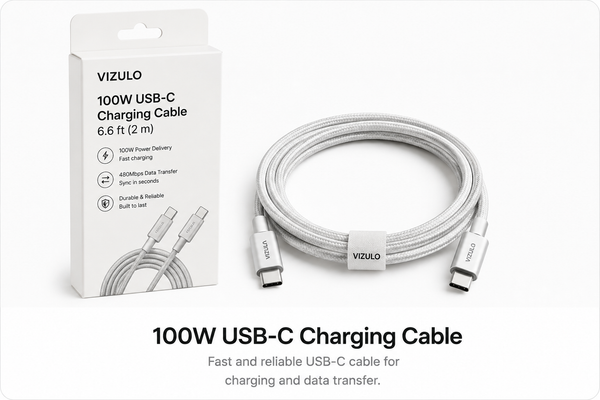 100W USB-C Charging Cable